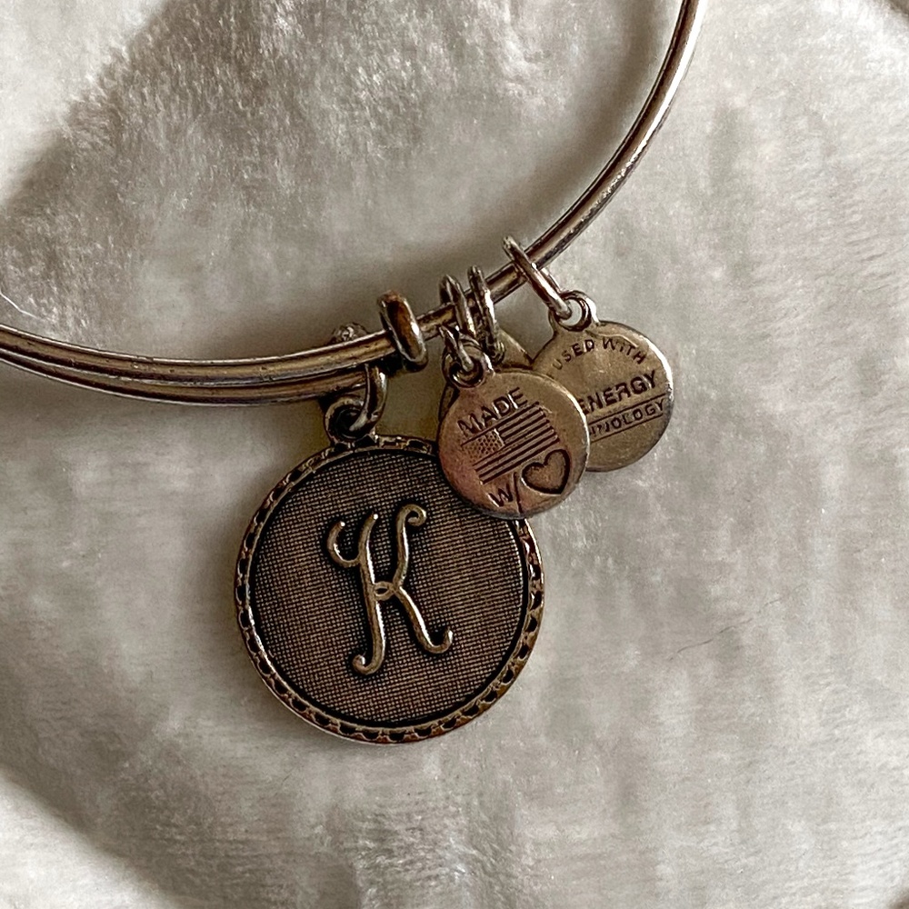 Initial 'K' Alex and Ani Bracelet